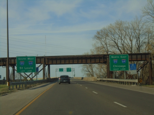 IL-3 North Approaching I-55/I-64