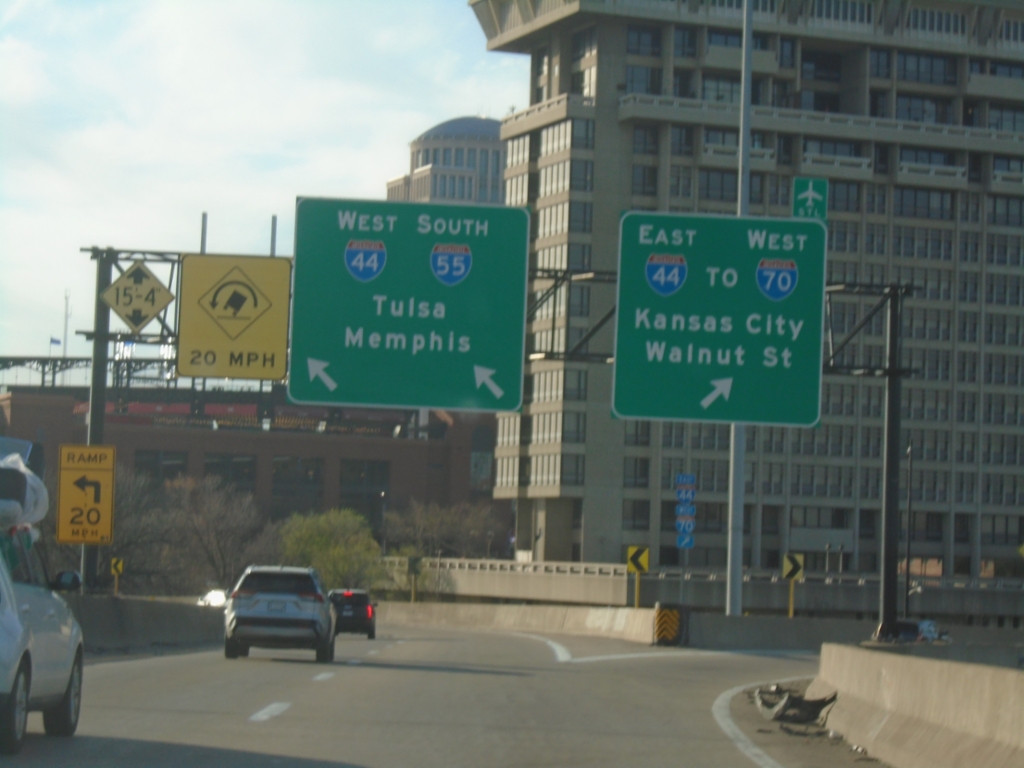 I-55 South at I-44 (To I-70) - Saint Louis