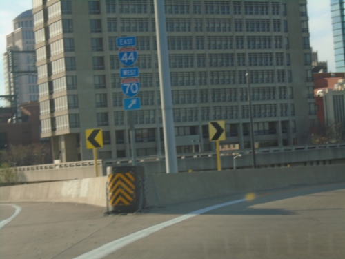 I-64 West/I-55 South - Exit 40B Offramp