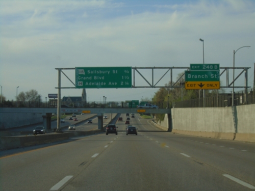 I-70 West - Exit 248B