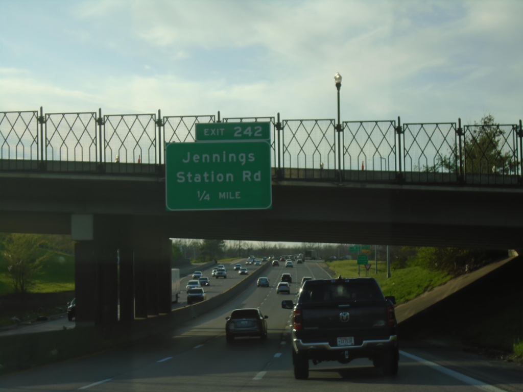 I-70 West - Exit 242