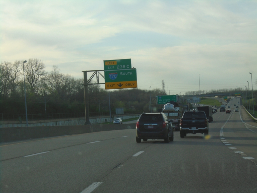 I-70 West - Exit 238C