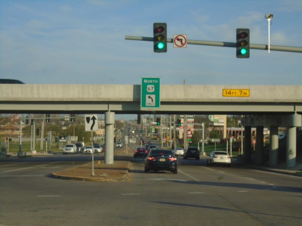 MO-180 East at US-67 North