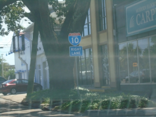 Carrollton Ave. North Approaching I-10