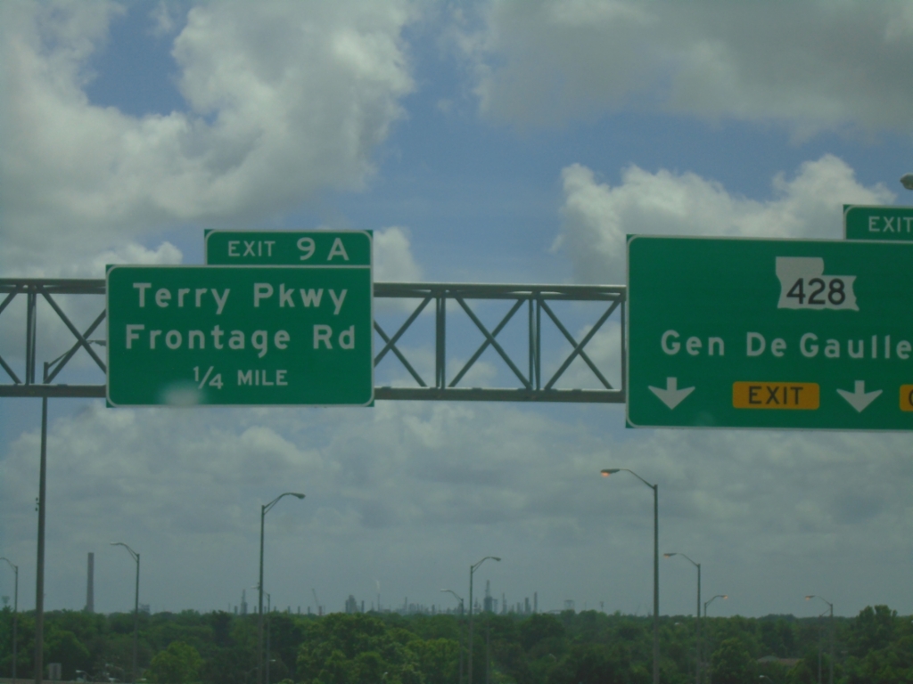 Bus. US-90 West - Exits 9B and 9A