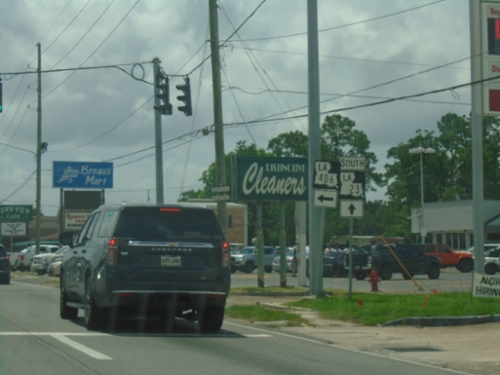 LA-23 South at LA-406 - Belle Chasse