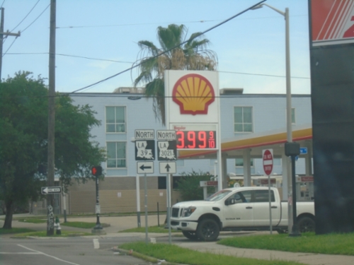 End LA-46 West at LA-39/LA-3021