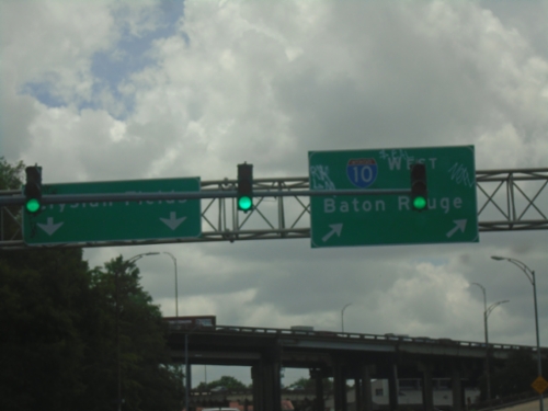 LA-3021 South at I-10 West