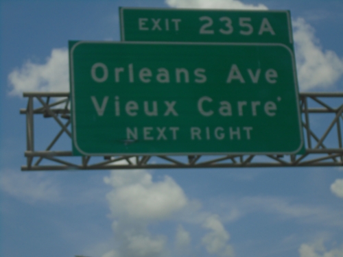 I-10 West - Exit 235A