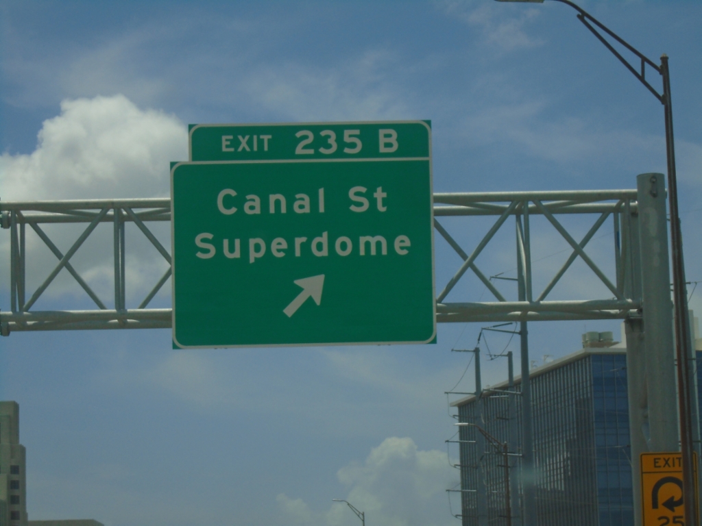 I-10 West - Exit 235B