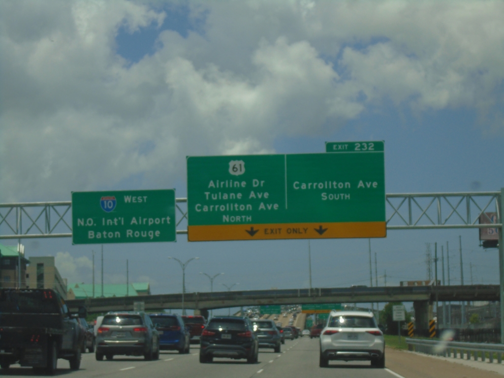 I-10 West - Exit 232