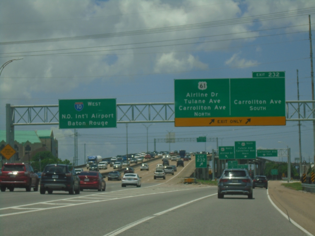 I-10 West - Exit 232