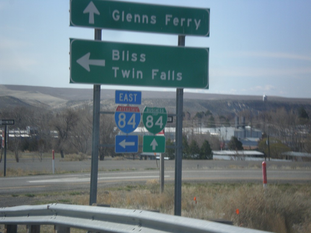 Old US-30 at I-84 East and BL-84