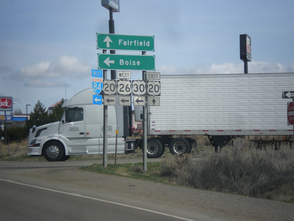 BL-84 East at I-84/US-20/US-26/US-30