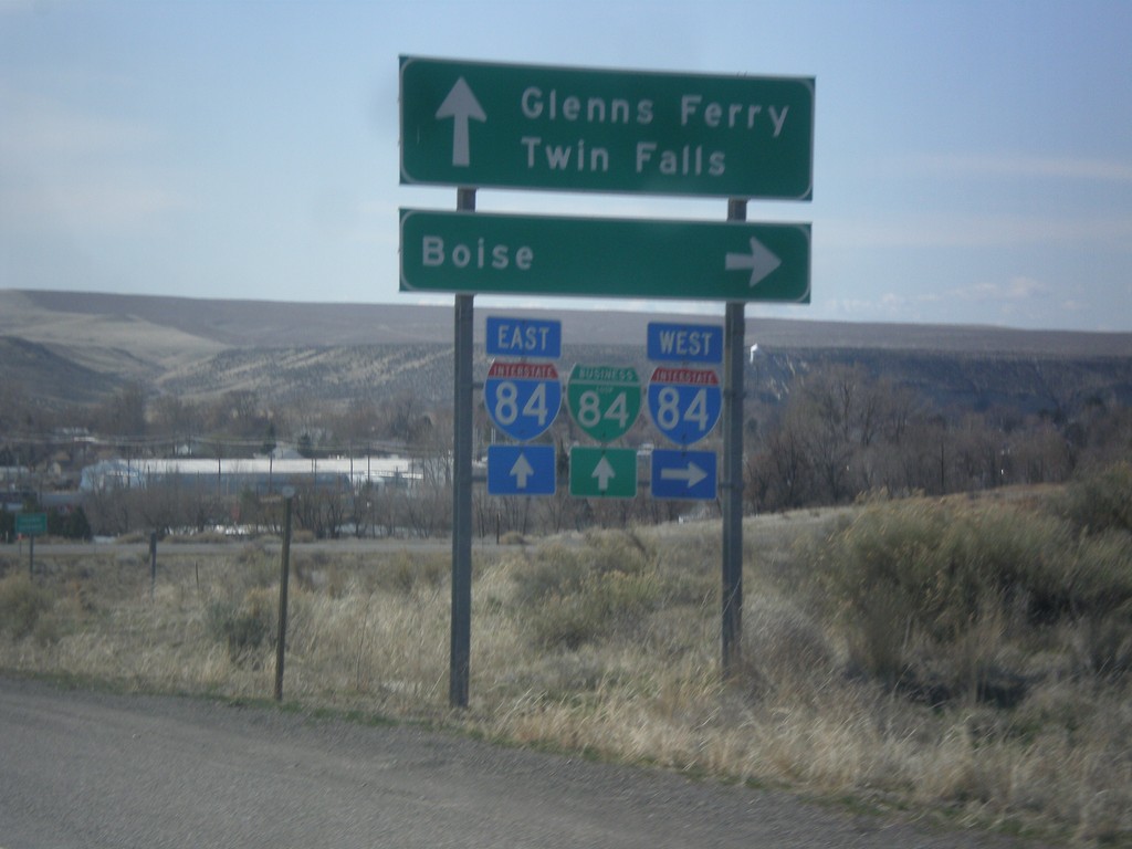 Old US-30 at I-84/BL-84