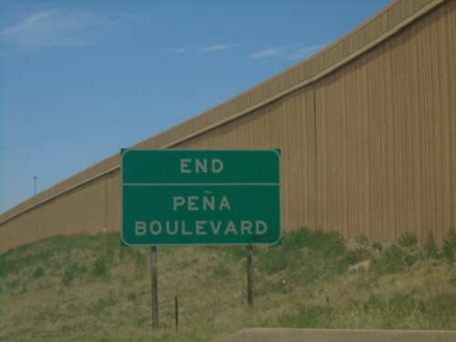 End Peña Blvd at I-70