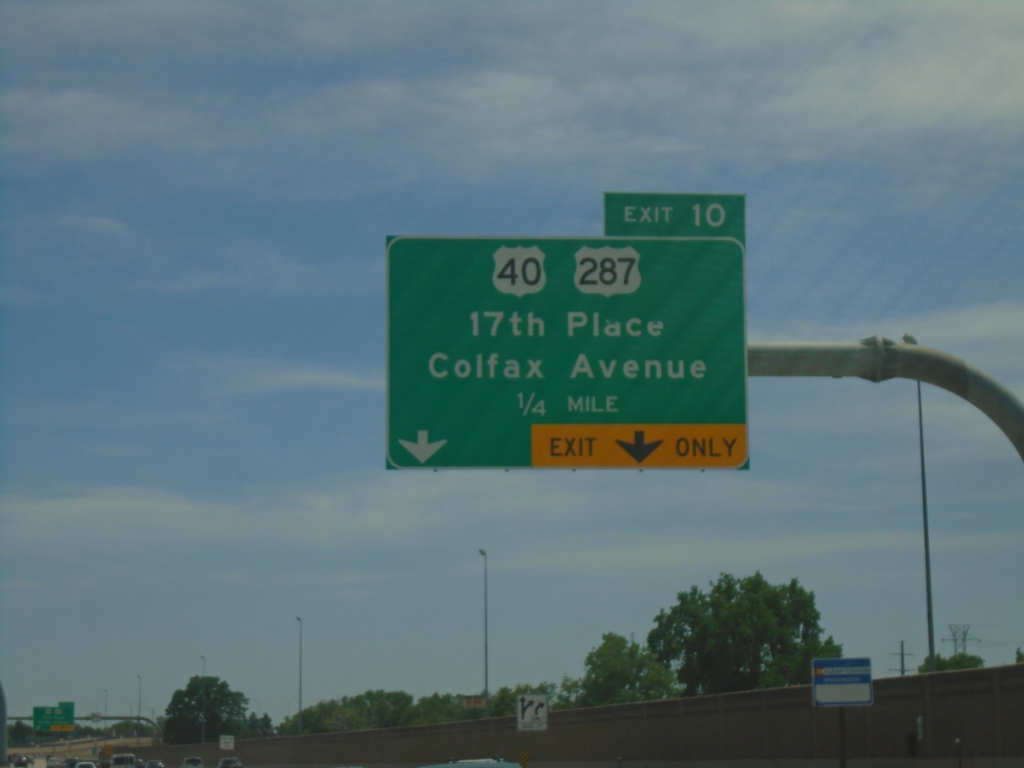 I-225 South - Exit 10