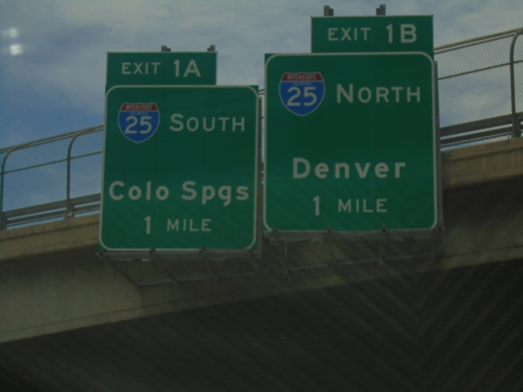 I-225 South Approaching I-25