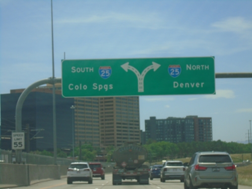 End I-225 South at I-25