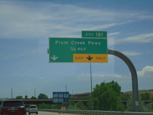 I-25 South - Exit 181