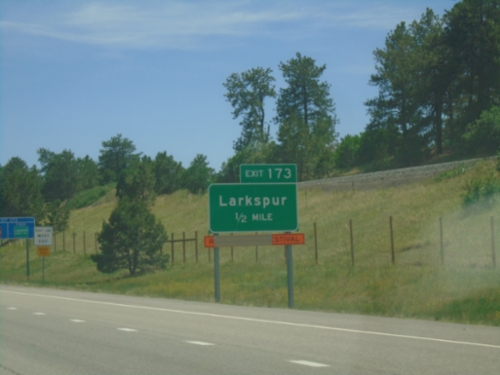 I-25 South - Exit 173