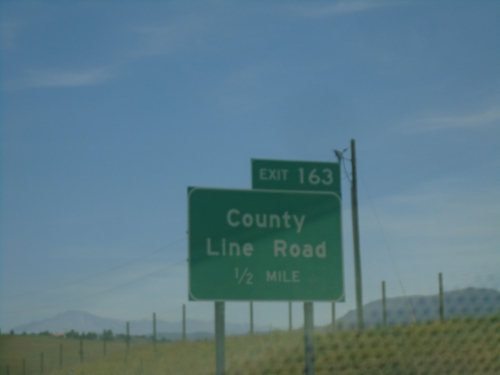 I-25 South - Exit 163