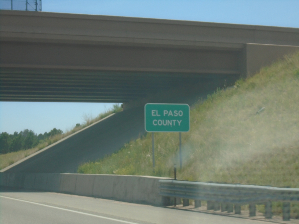 I-25 South - El Paso County