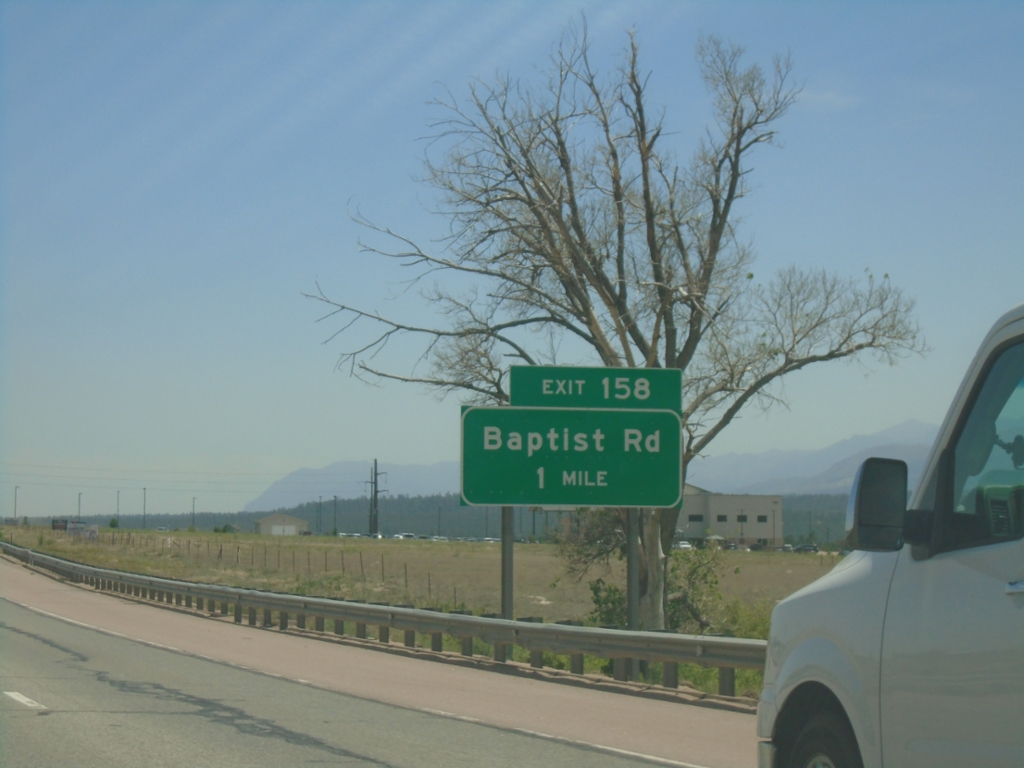 I-25 South - Exit 158