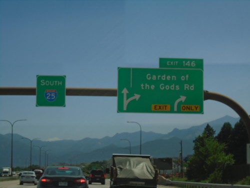 I-25 South - Exit 146