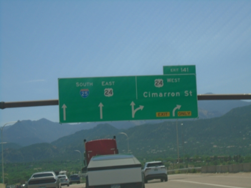 I-25 South - Exit 141