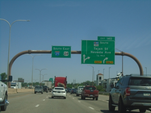 I-25 South - Exit 140