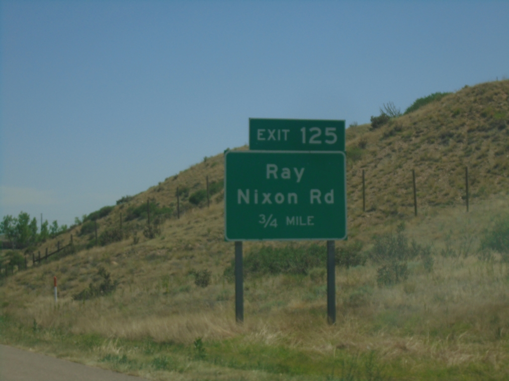 I-25 South - Exit 125