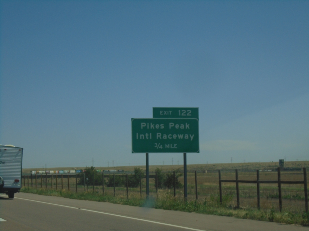 I-25 South - Exit 122