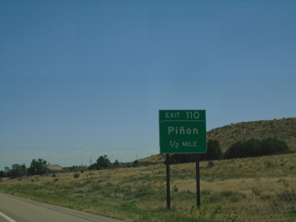 I-25 South - Exit 110