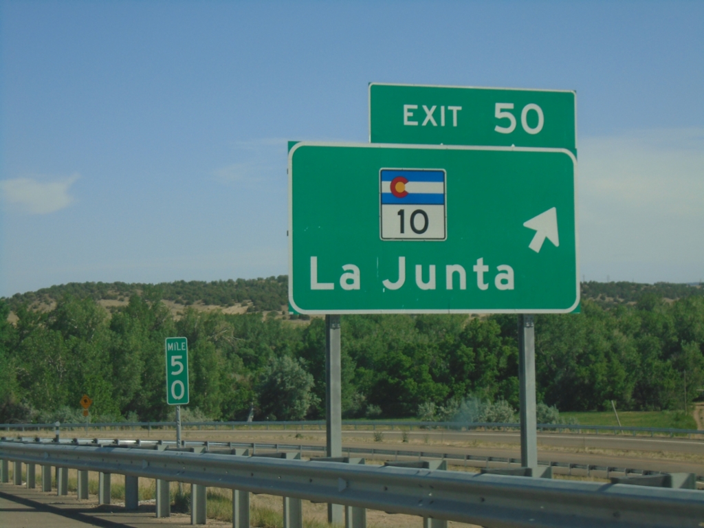 I-25 South - Exit 50