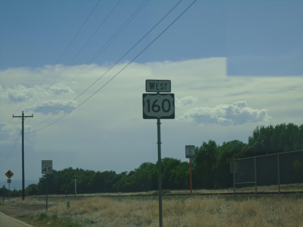 US-160 West - Walsenburg