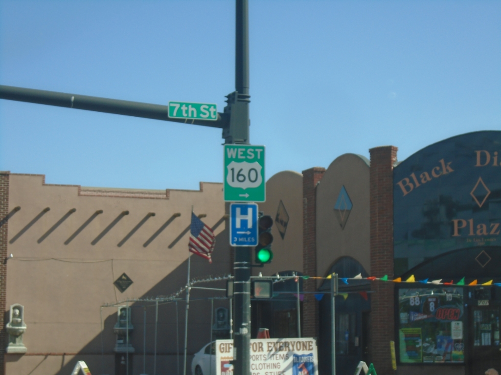 US-160 West/BL-25 South at US-160 West