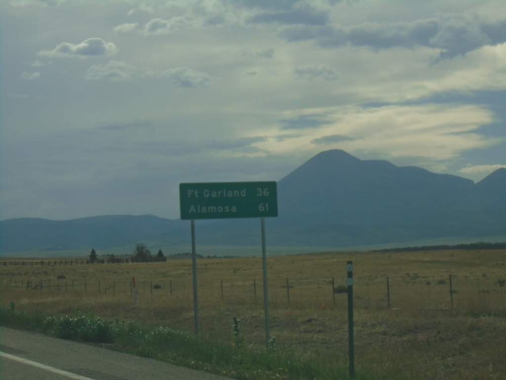 US-160 West - Distance Marker