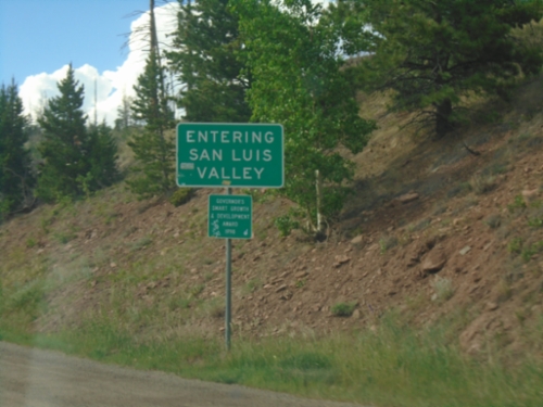 US-160 West - San Luis Valley