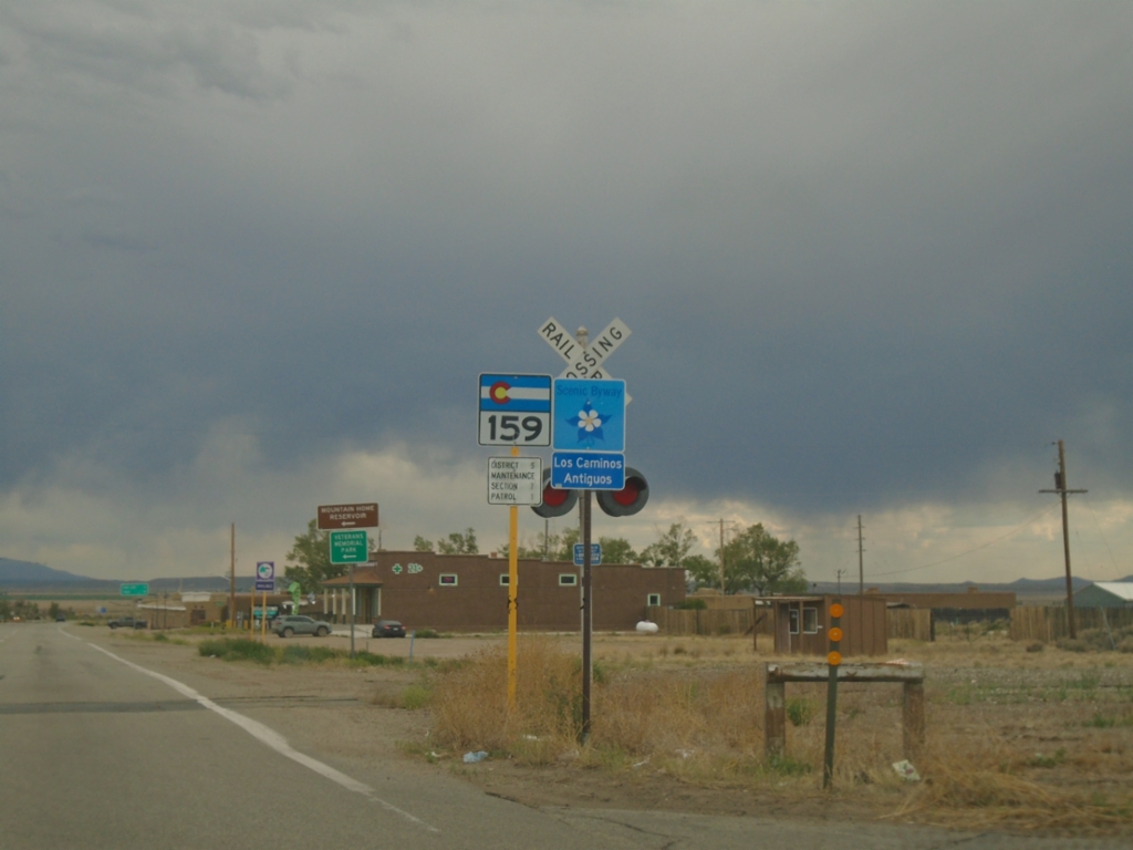 CO-159 South - Fort Garland