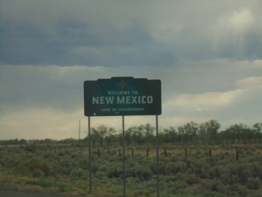 NM-522 South - Welcome To New Mexico