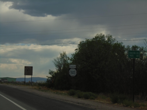 NM-522 South - Distance Marker