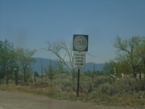 NM-150 South - Taos County