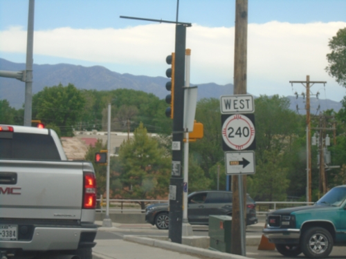 NM-68 South at NM-240 West