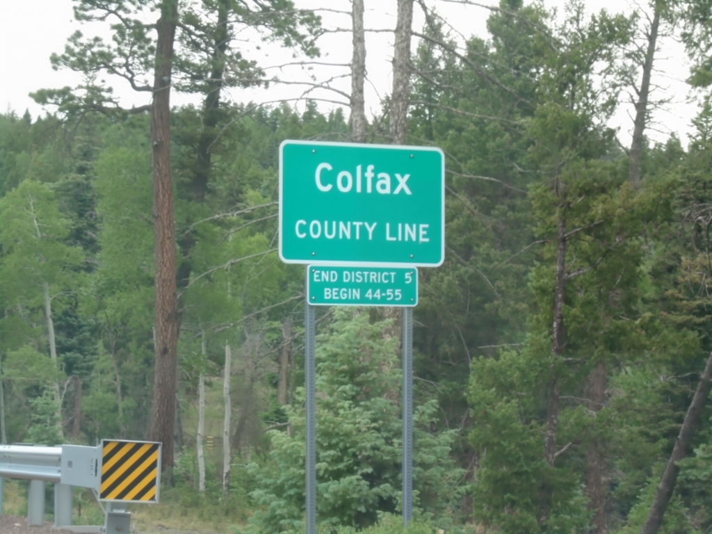 US-64 East - Colfax County Line