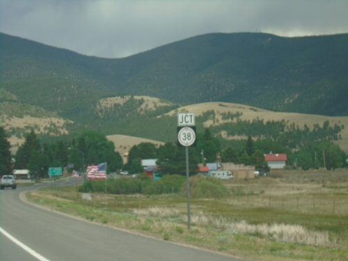 US-64 East Approaching NM-38