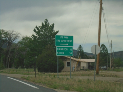 US-64 East - Ute Park