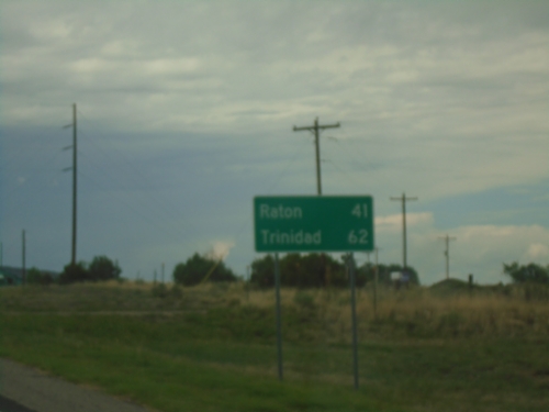 US-64 East - Distance Marker
