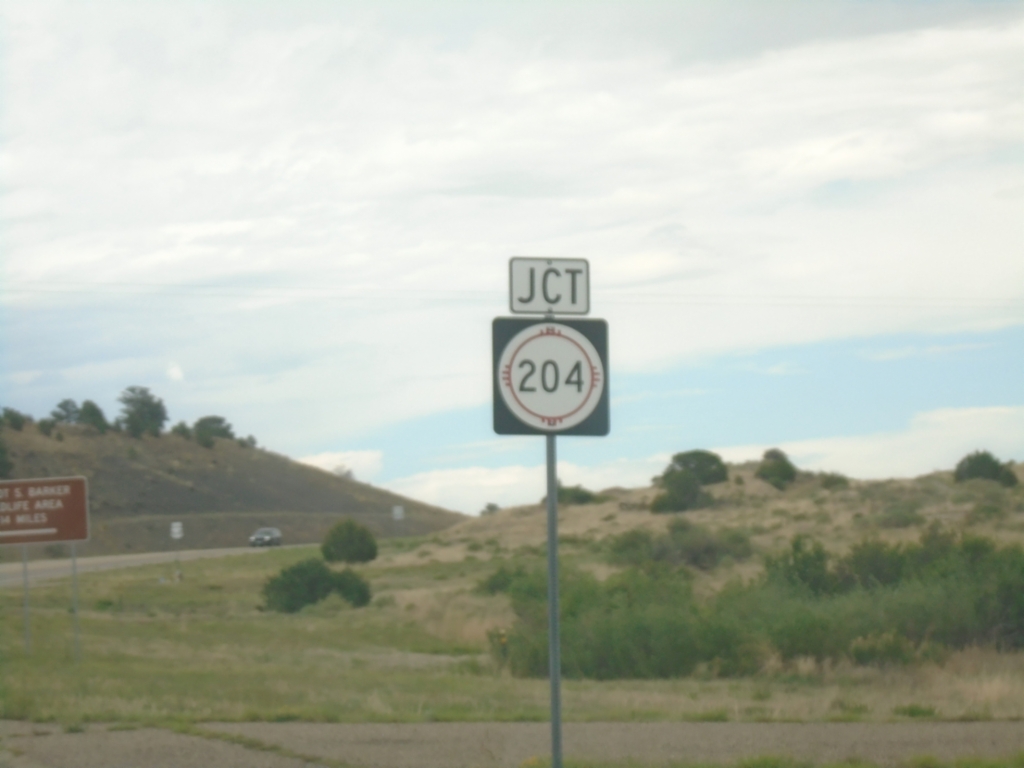 US-64 East at NM-204 Junction