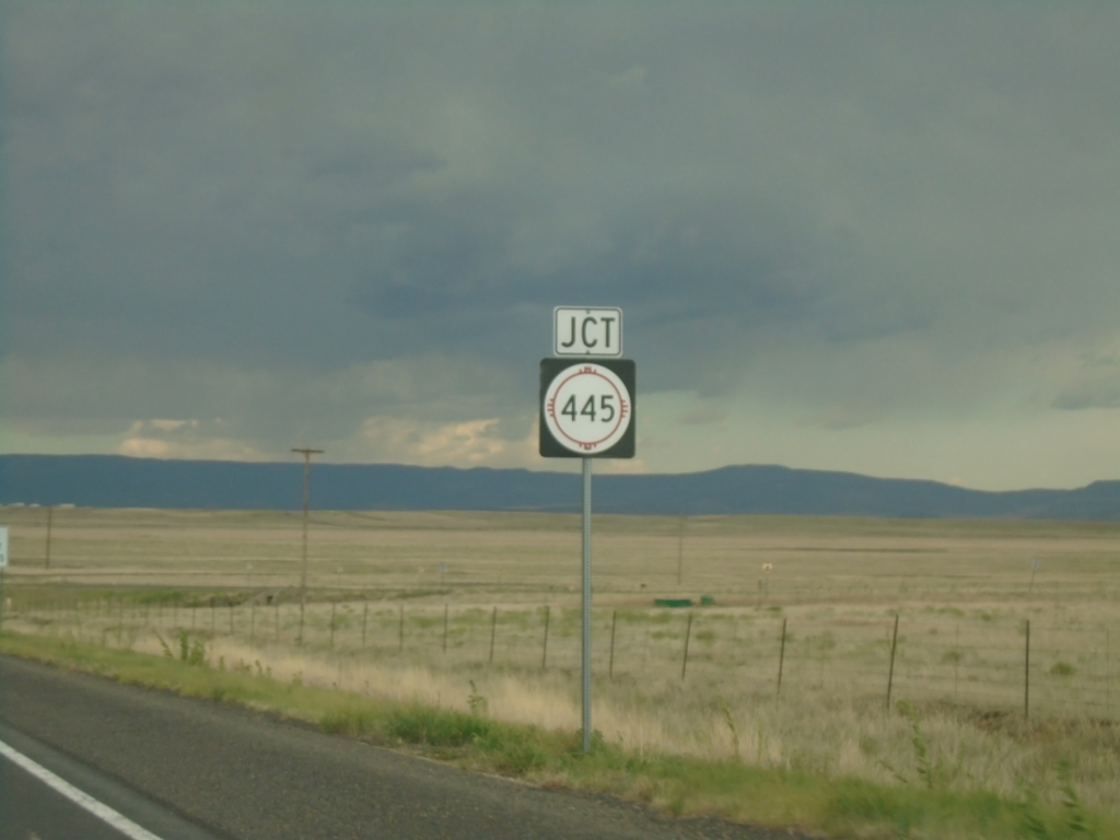 US-64 East Approaching NM-445